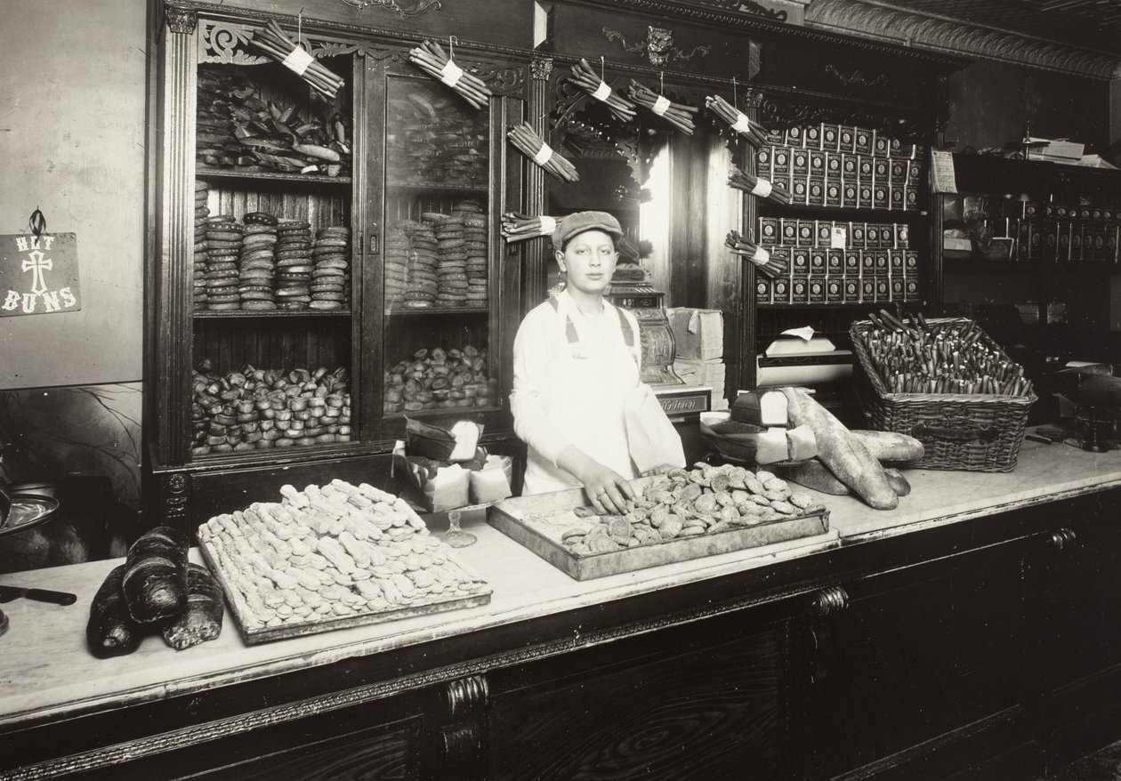 Chlapec z pekárny od Lewis Wickes Hine