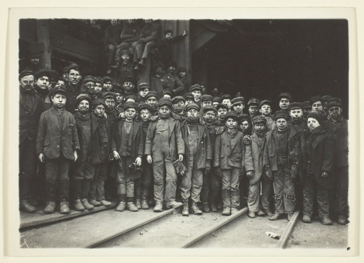 Breaker Boys od Lewis Wickes Hine
