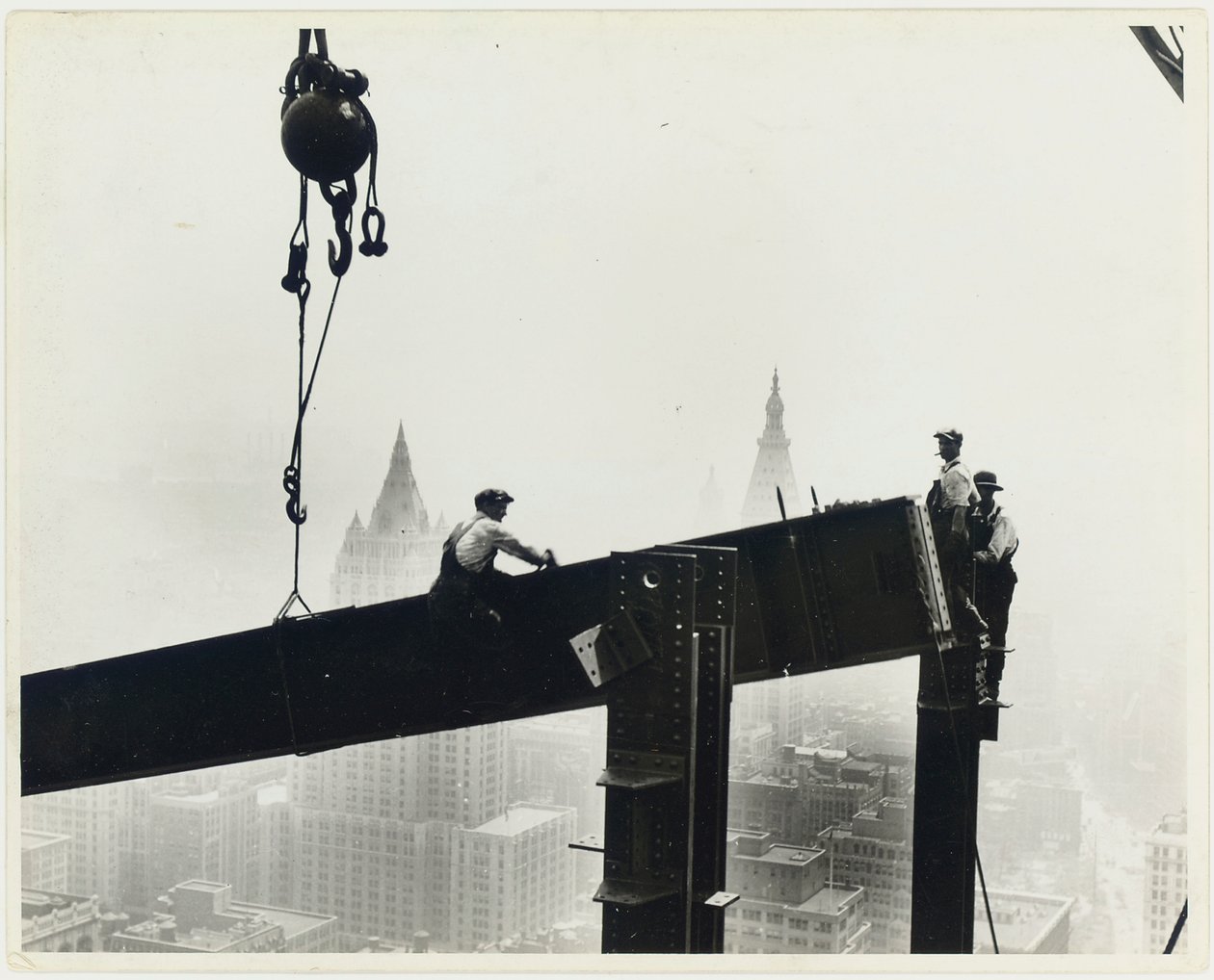Stavba Empire State Building, c.1931 od Lewis Wickes Hine