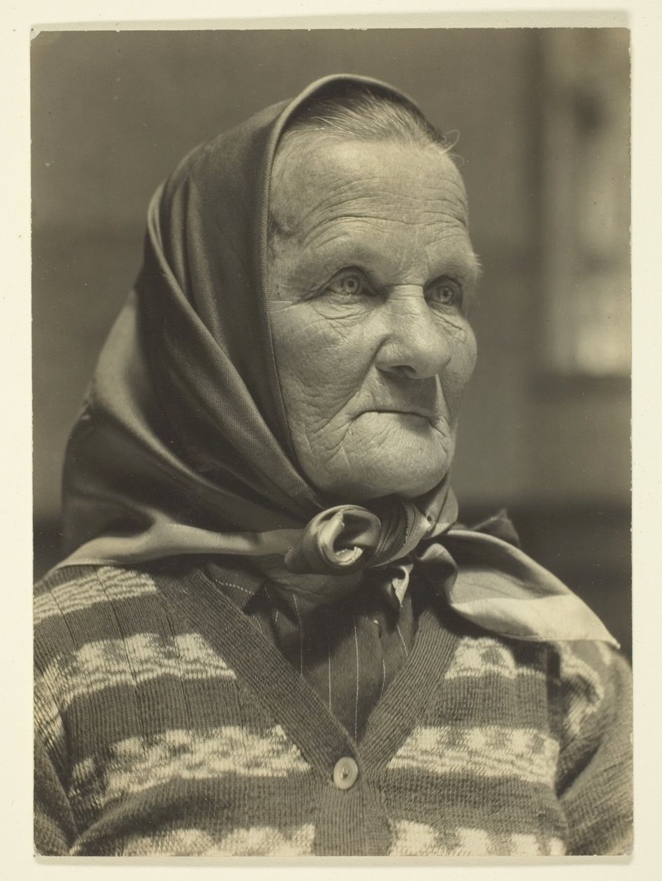 Česká babička, Ellis Island od Lewis Wickes Hine