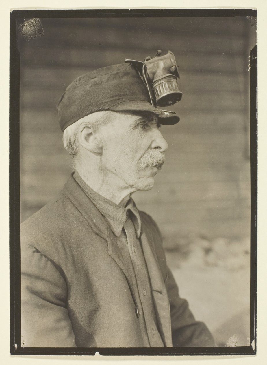 Anglický horník od Lewis Wickes Hine