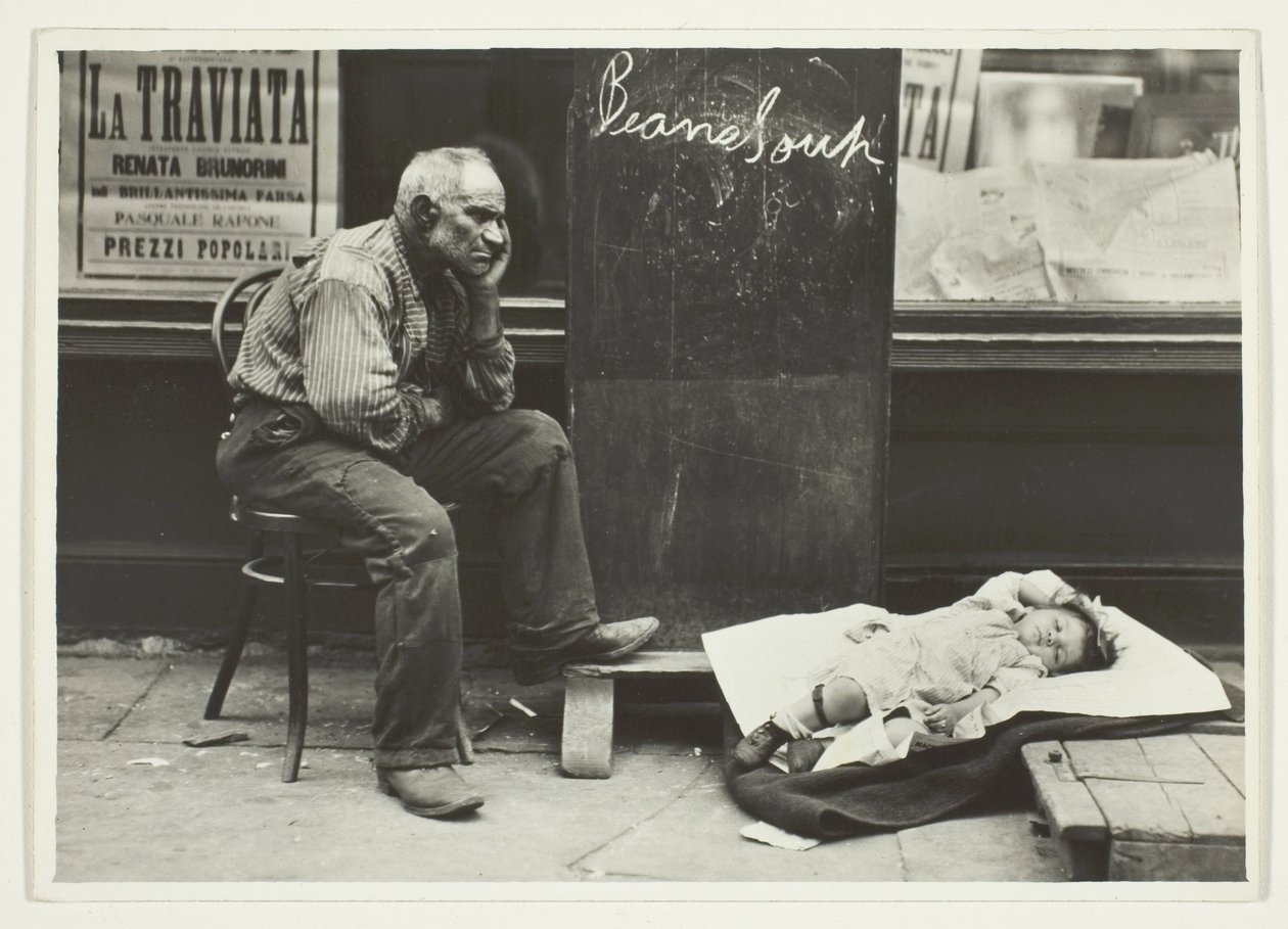 Čerstvý vzduch pro dítě, New York East Side od Lewis Wickes Hine