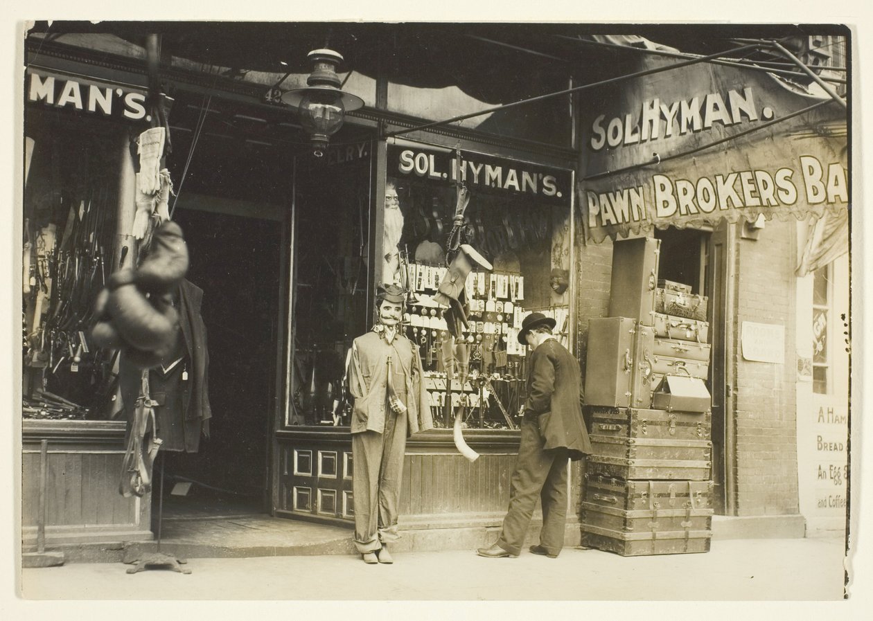 Zbraně na prodej, Nashville od Lewis Wickes Hine