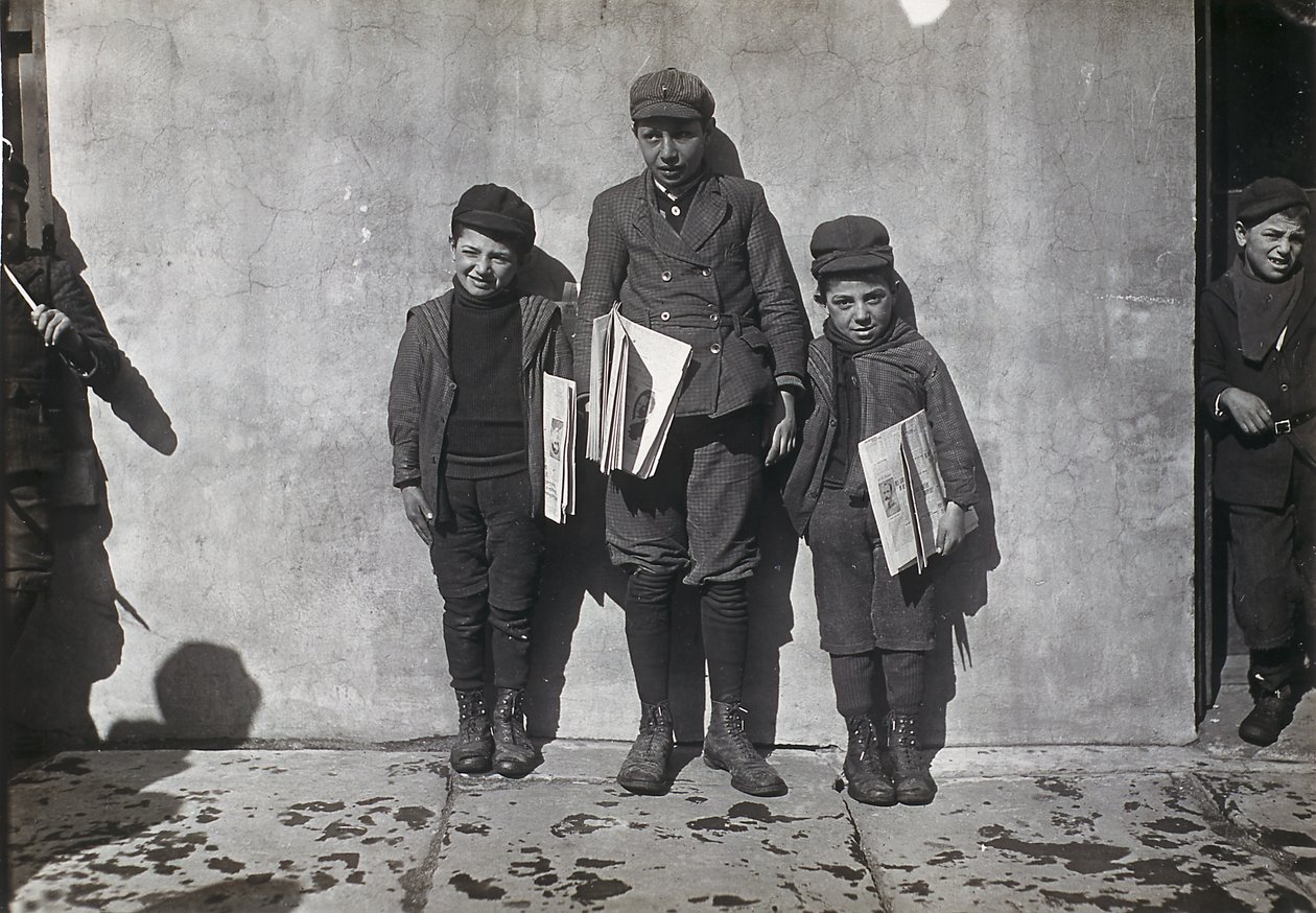John Pento, Hartford, Connecticut, březen 1909 od Lewis Wickes Hine