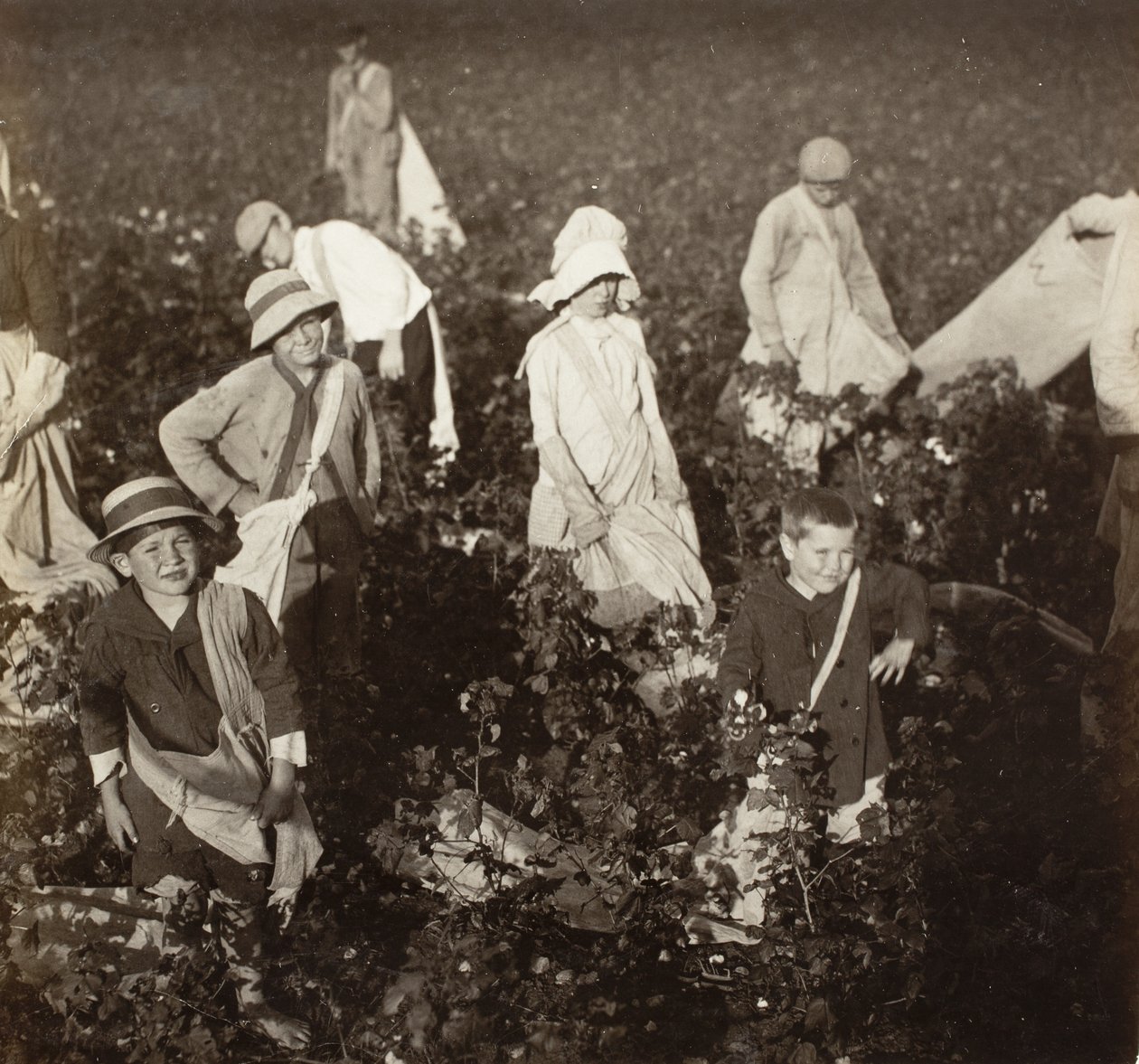 Poblíž Waxahachie v Texasu od Lewis Wickes Hine