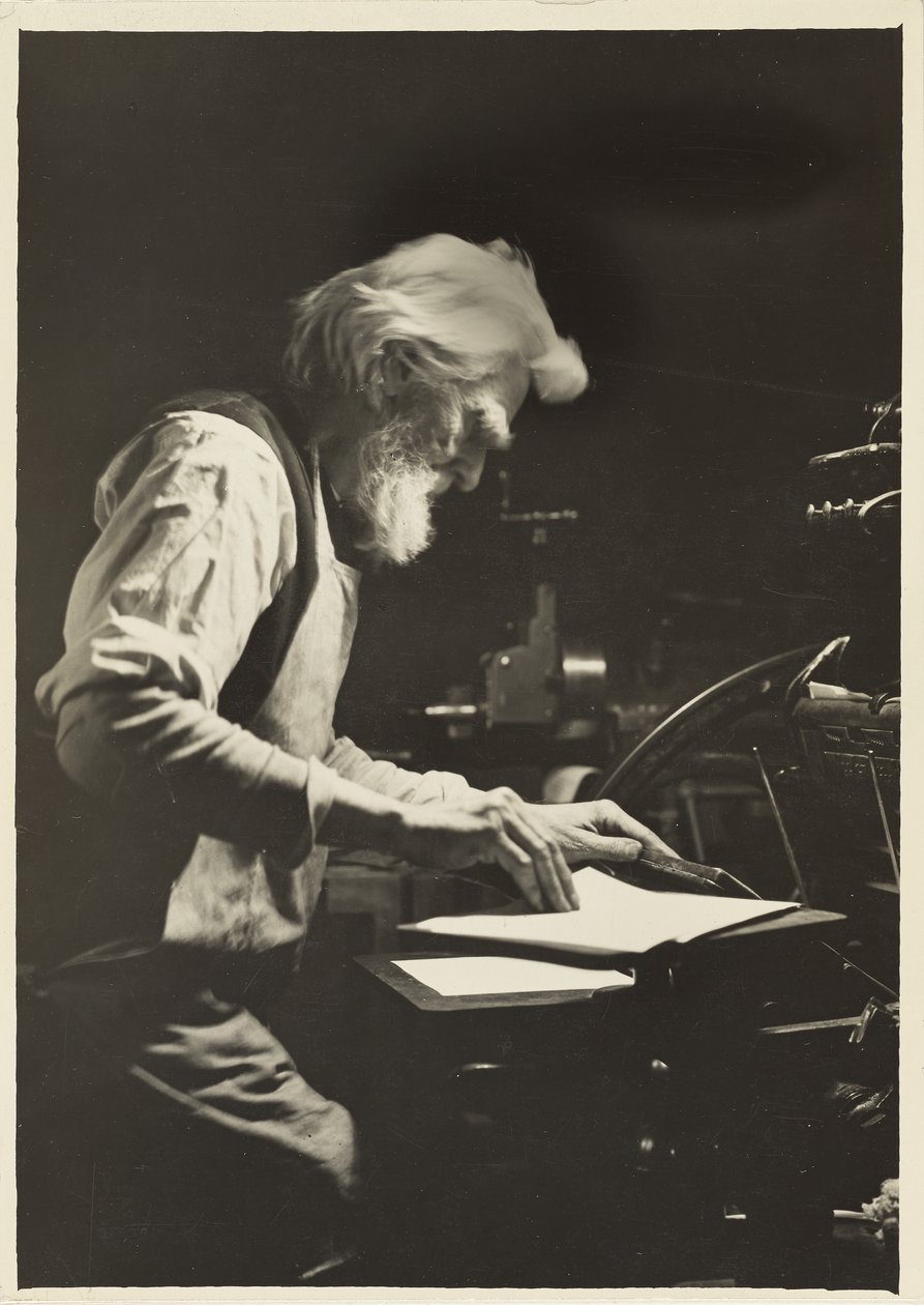Tiskárna v New Yorku, 1905 od Lewis Wickes Hine
