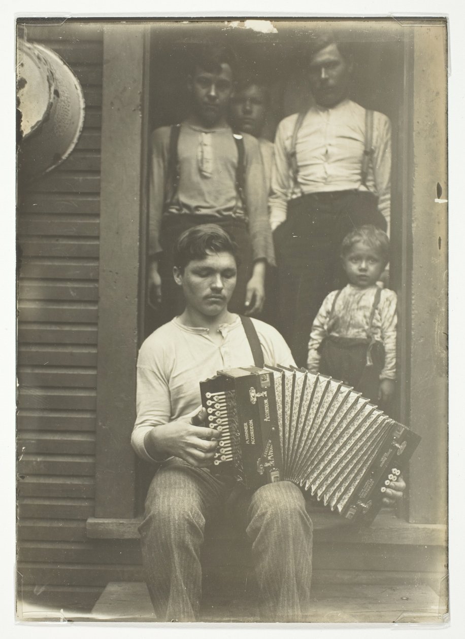 Slovenský ocelář v Pittsburghu odpočívá po večeři od Lewis Wickes Hine