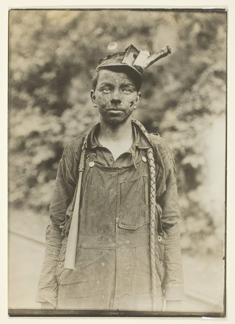 West Virgina, řidič, Pracovní doba od 7:00 do 17:30 hod. od Lewis Wickes Hine