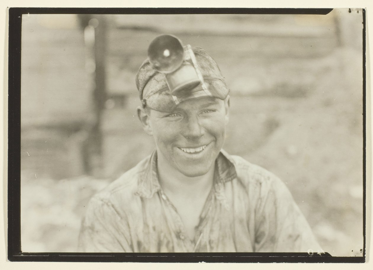 Mladý horník, Pensylvánie od Lewis Wickes Hine