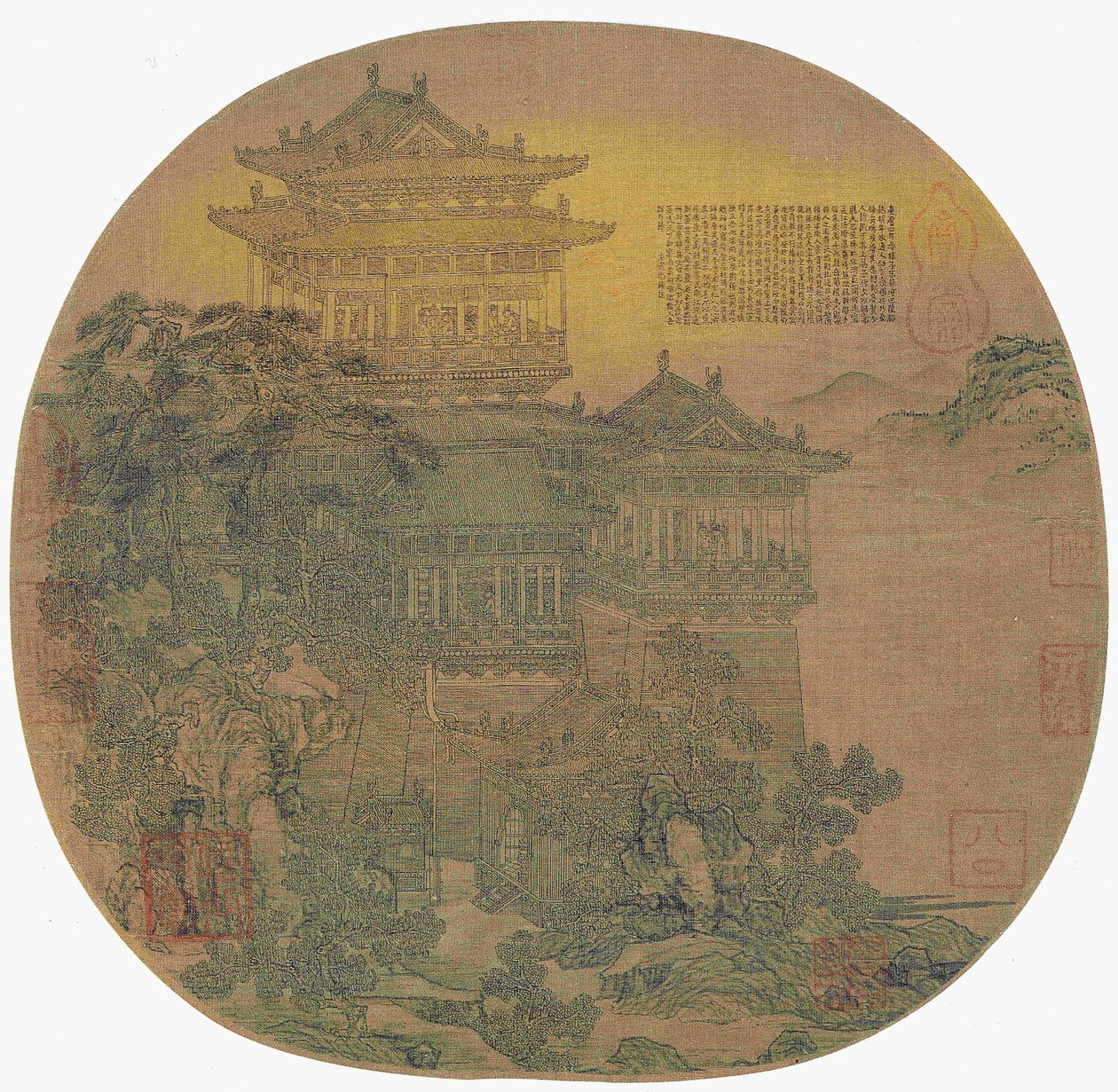 oni UE Yang lookout by l is Heng (zákon. 908-925) od Li Sheng