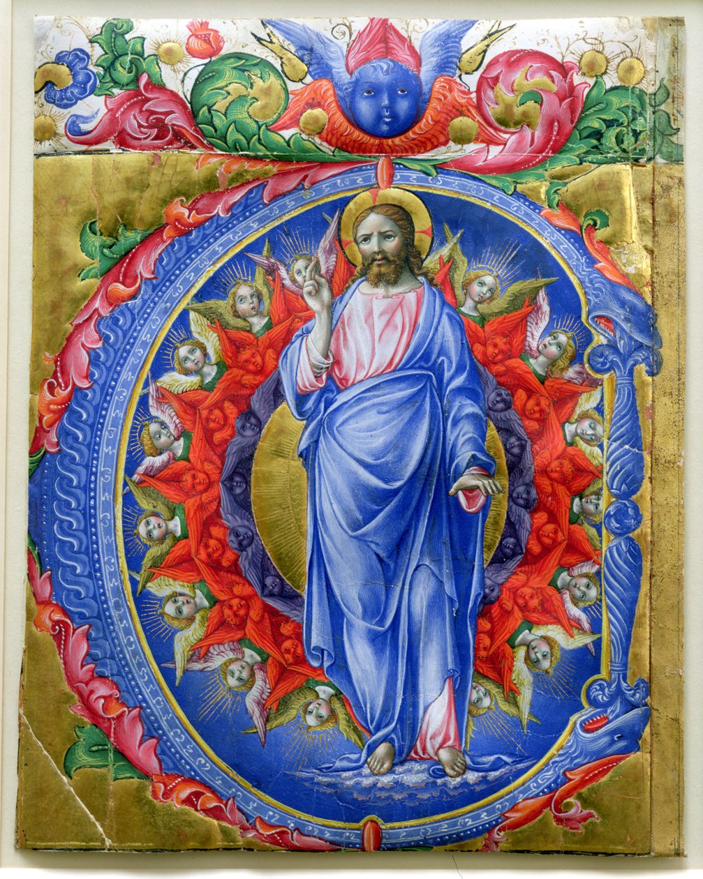 Kristus ve slávě, kolem roku 1467 od Liberale da Verona