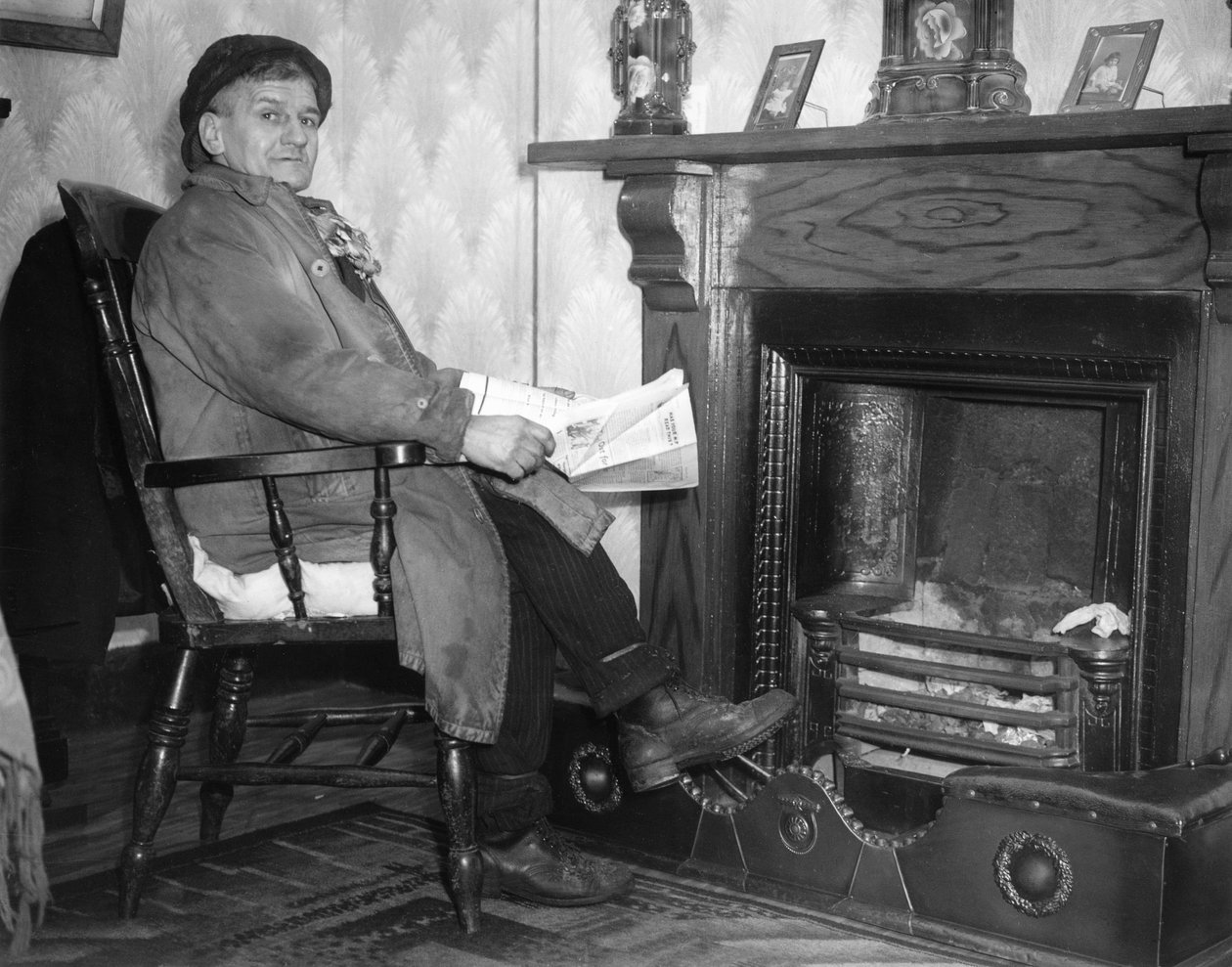 Uhelný horník z jižního Walesu, 28. ledna 1940 od Unbekannt Unbekannt