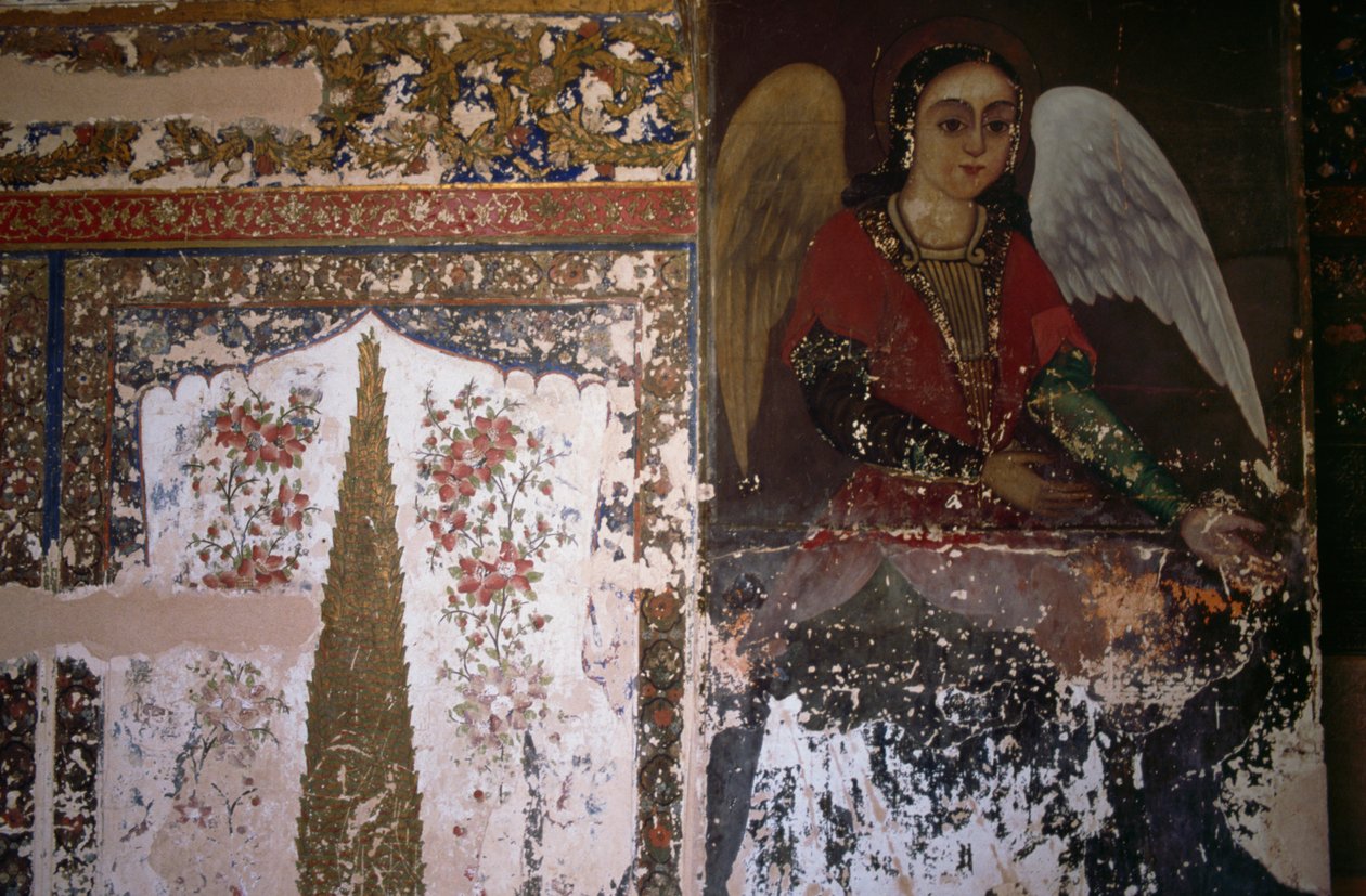 Angel, arménská katedrála Vank nebo kostel svatých sester, Isfahan (Esfahan), Írán od Unbekannt Unbekannt