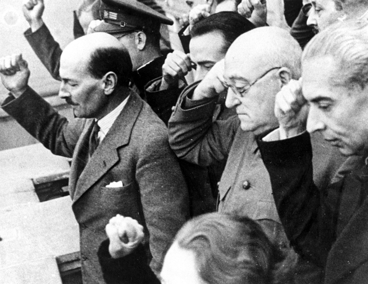 Clement Attlee (1883-1967), labouristický politik od Unbekannt Unbekannt