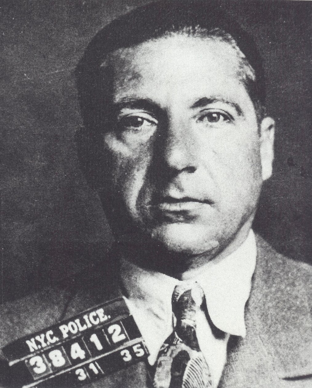 Frank Costello v roce 1935 (černobílá fotografie) od Unbekannt Unbekannt