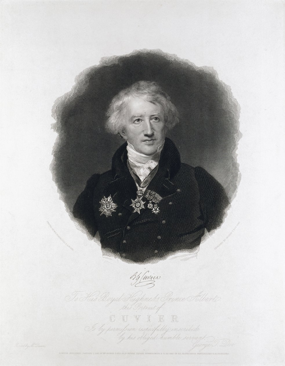 Georges Cuvier , francouzský anatom od Unbekannt Unbekannt