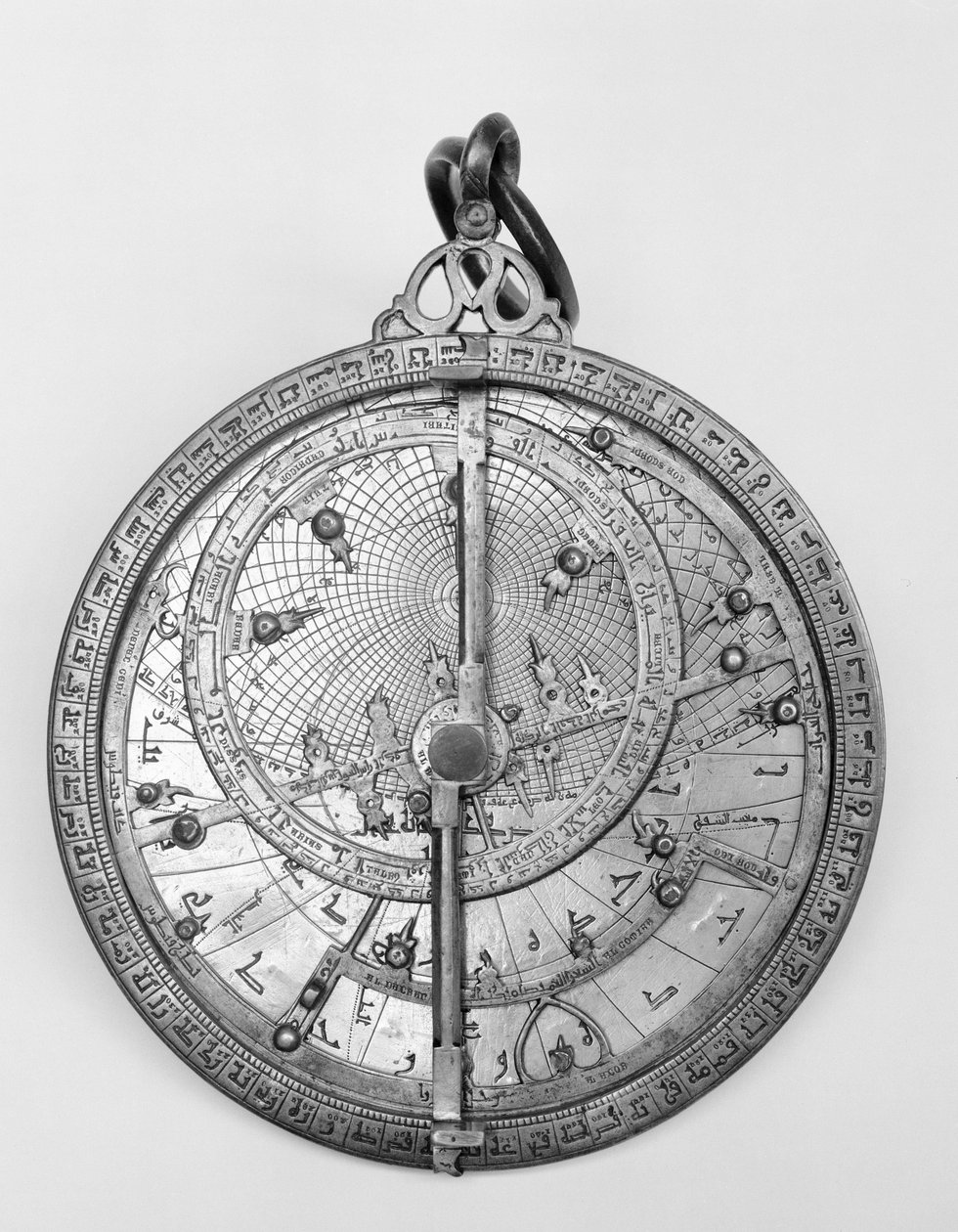 Islámský planisférický astroláb, c 1650 od Unbekannt Unbekannt