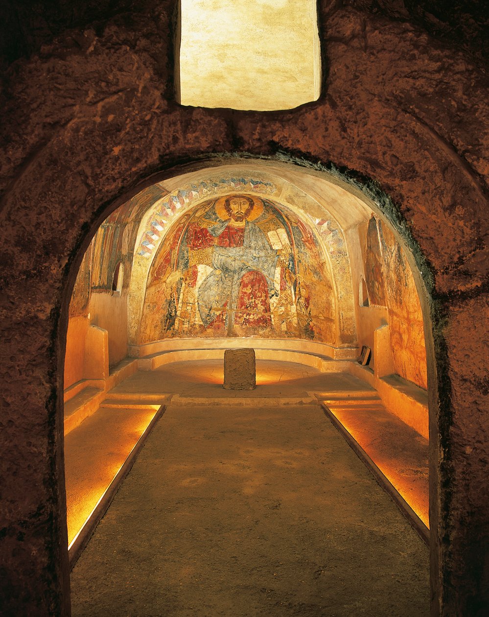 Itálie, Apulie, Gravina v Puglii, skalní krypta kostela San Vito Vecchio od Unbekannt Unbekannt