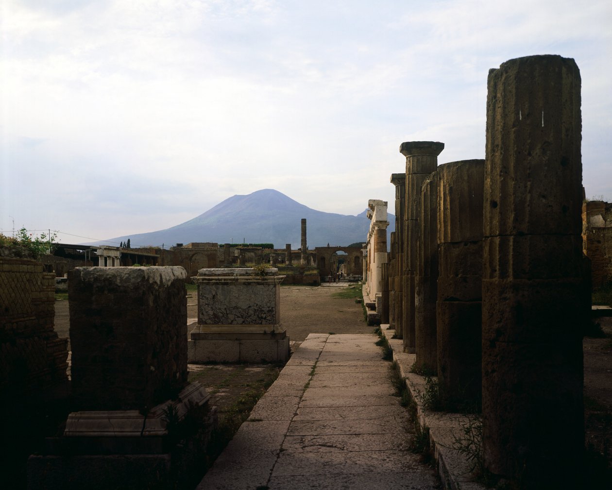 Itálie, Kampánie, Pompeje, Forum od Unbekannt Unbekannt