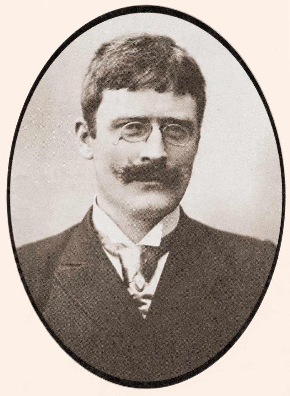 Knut Hamsun (litho) od Unbekannt Unbekannt