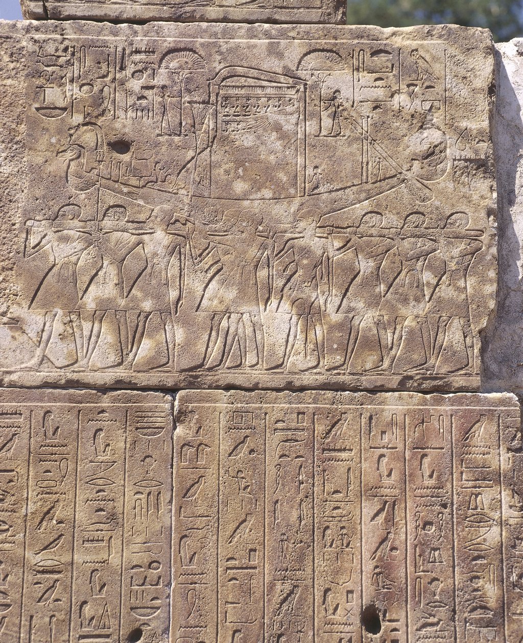 Paleografie - Egypt - Karnak (světové dědictví UNESCO od Unbekannt Unbekannt