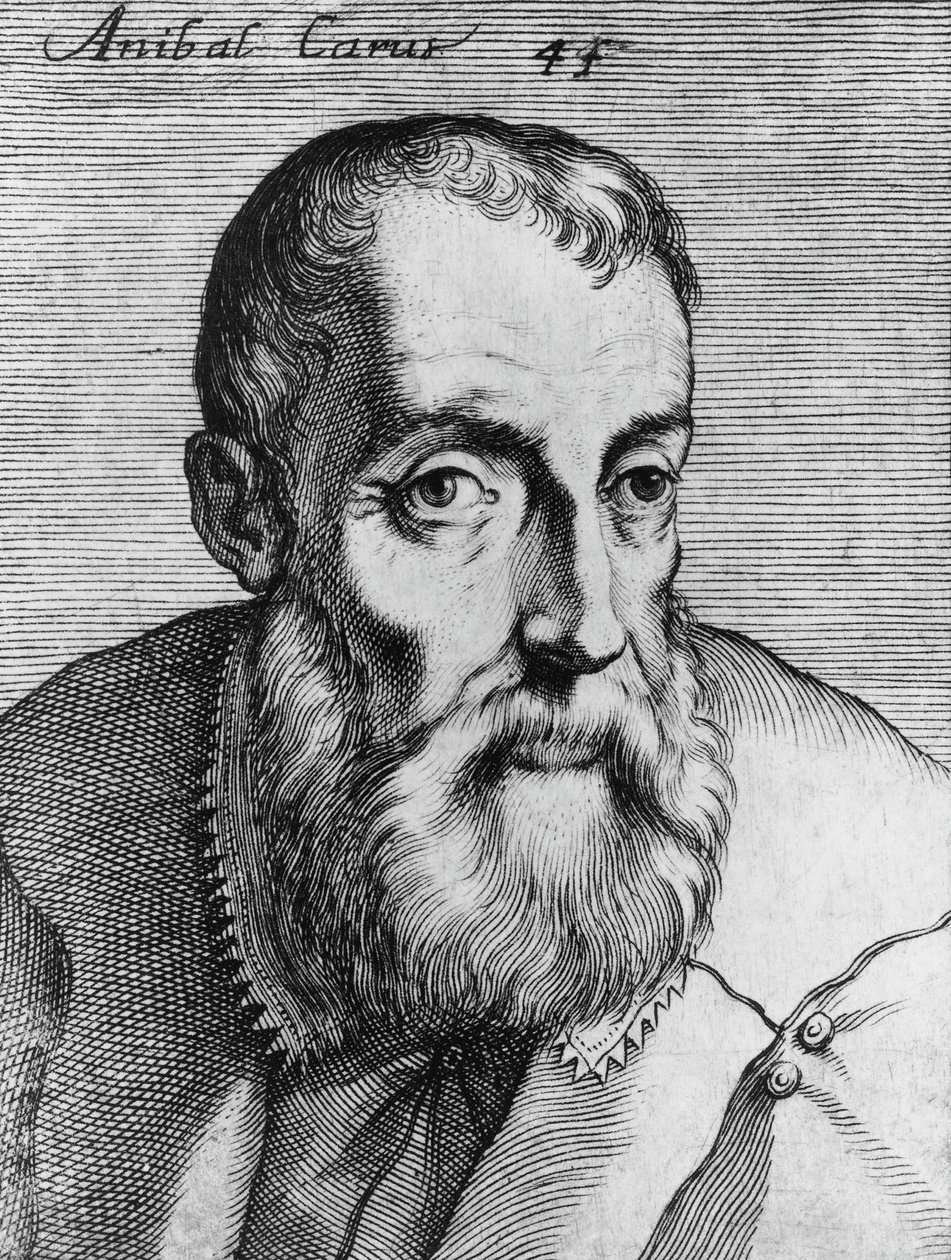 Portrét Annibale Caro (1507-1566), italský básník, dramatik a překladatel, rytina od Unbekannt Unbekannt