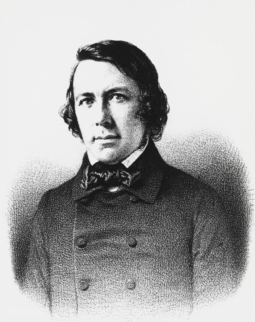 Portrét Charlese Forbes de Montalembert (1810-1870), francouzský politik, novinář a filozof, rytina od Unbekannt Unbekannt