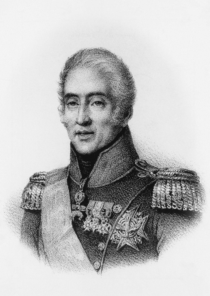 Portrét Karla X. (1757-1836), krále Francie a Navarry v letech 1824 až 1830, rytina od Unbekannt Unbekannt