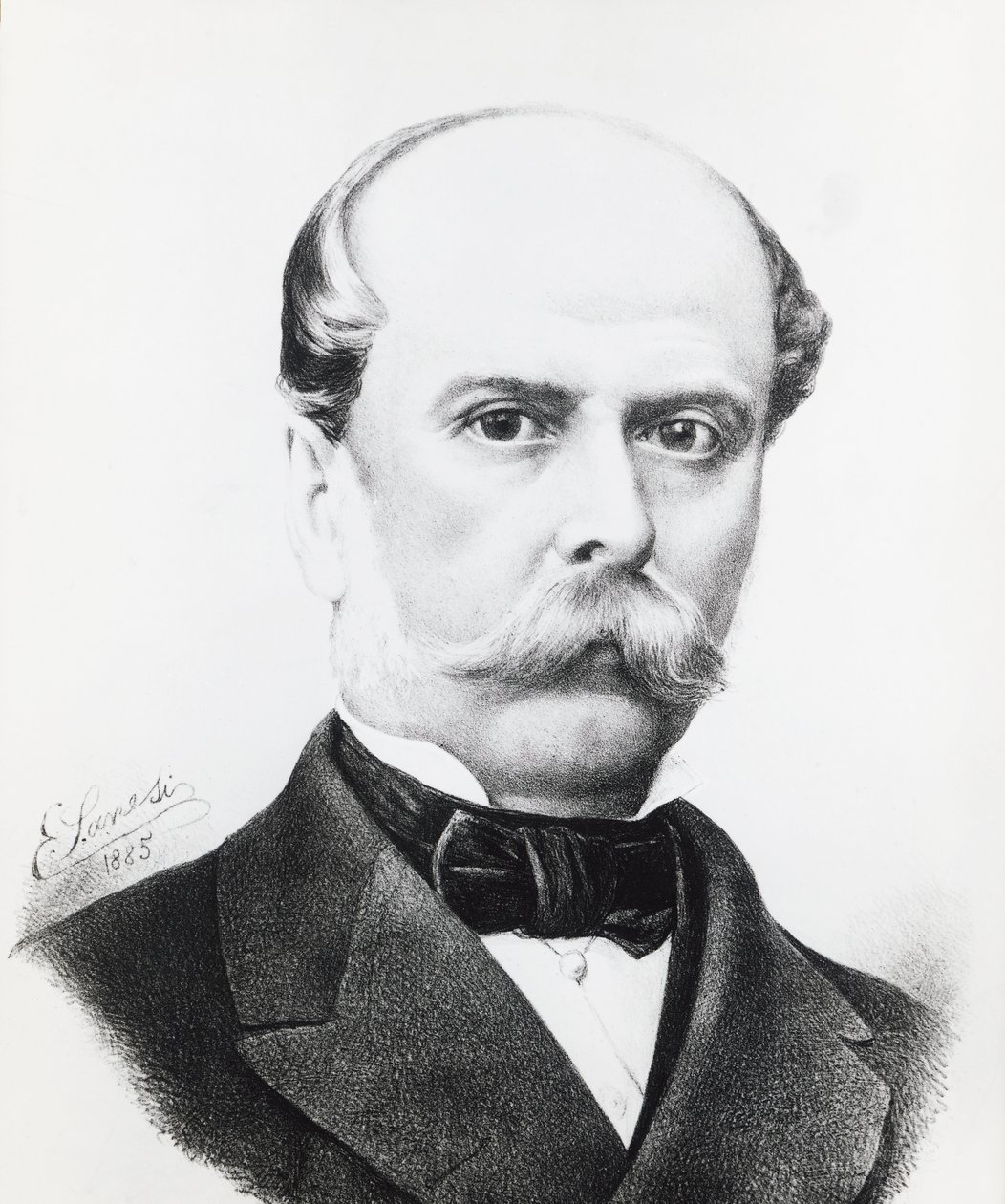 Portrét Filippa Paciniho (1812-1883), italského anatoma a patologa od Unbekannt Unbekannt