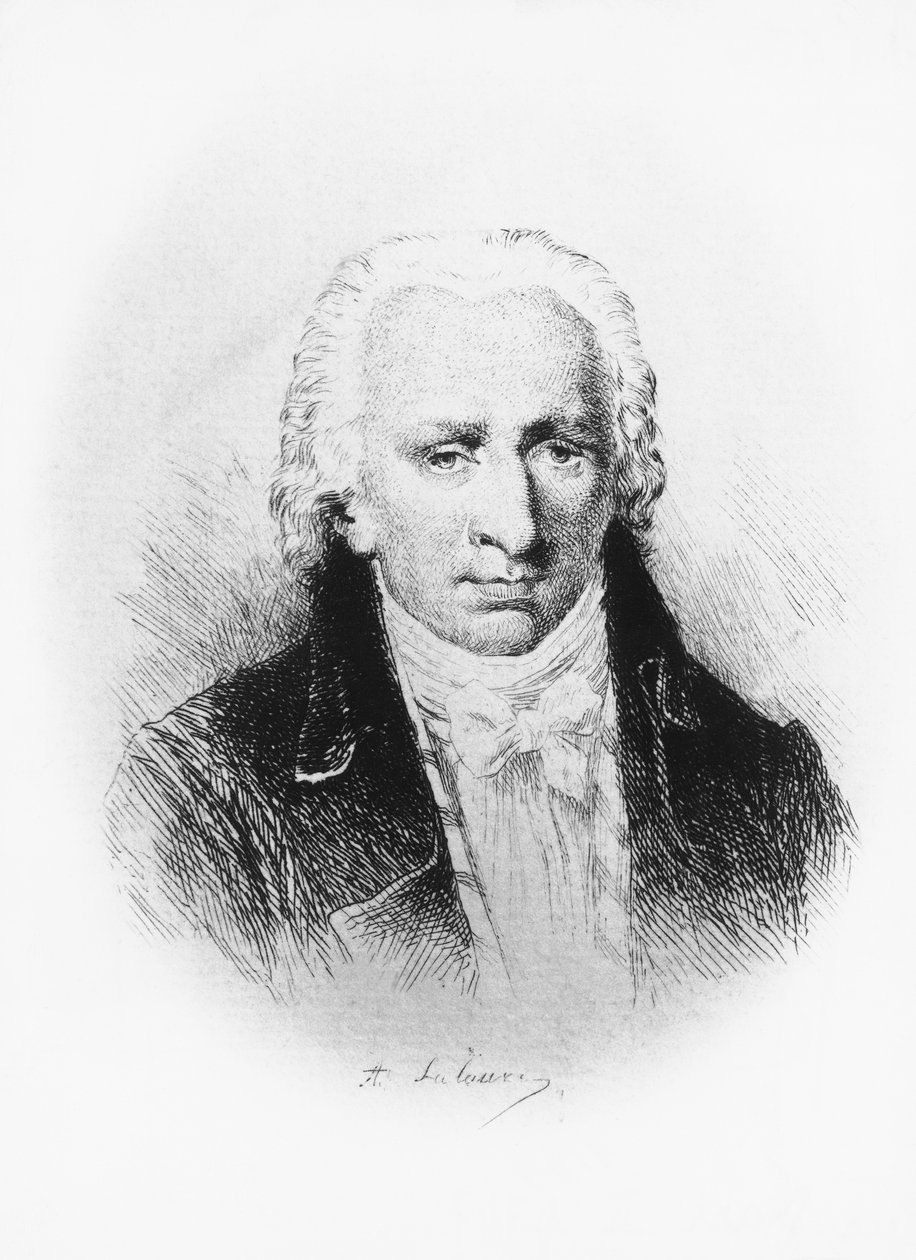 Portrét Stanislase Jeana, markýze de Boufflers (1738-1815), francouzského spisovatele, vojáka a akademika, lept podle kresby Adolphe Lalauze (1838-1905) od Unbekannt Unbekannt