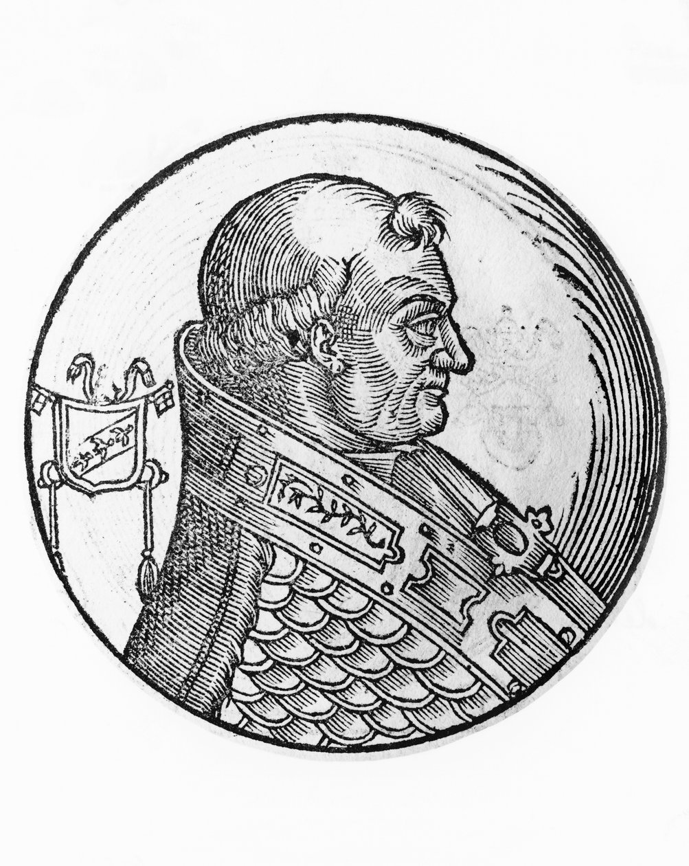 Portrét Stephena IX. nebo X (Frederic de Lorraine, cca 1020-1058) od Unbekannt Unbekannt