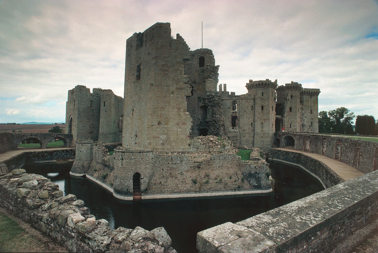 Hrad Raglan, Monmouthshire, Jižní Wales, Velká Británie (foto) od Unbekannt Unbekannt