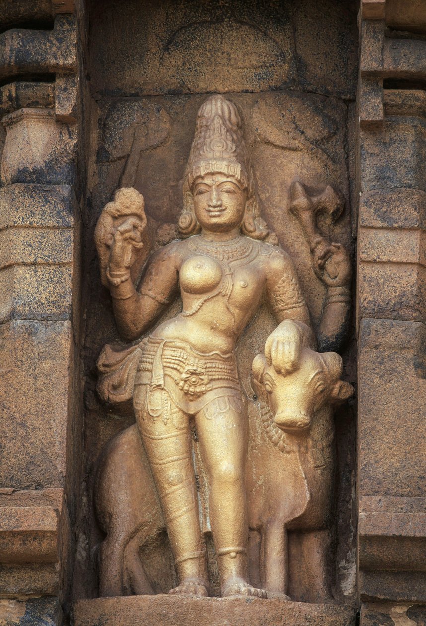 Relief Deficient Parvathi, Brihadeeswara Temple, Gangaikonda Cholapuram, Tamil Nadu, Indie od Unbekannt Unbekannt