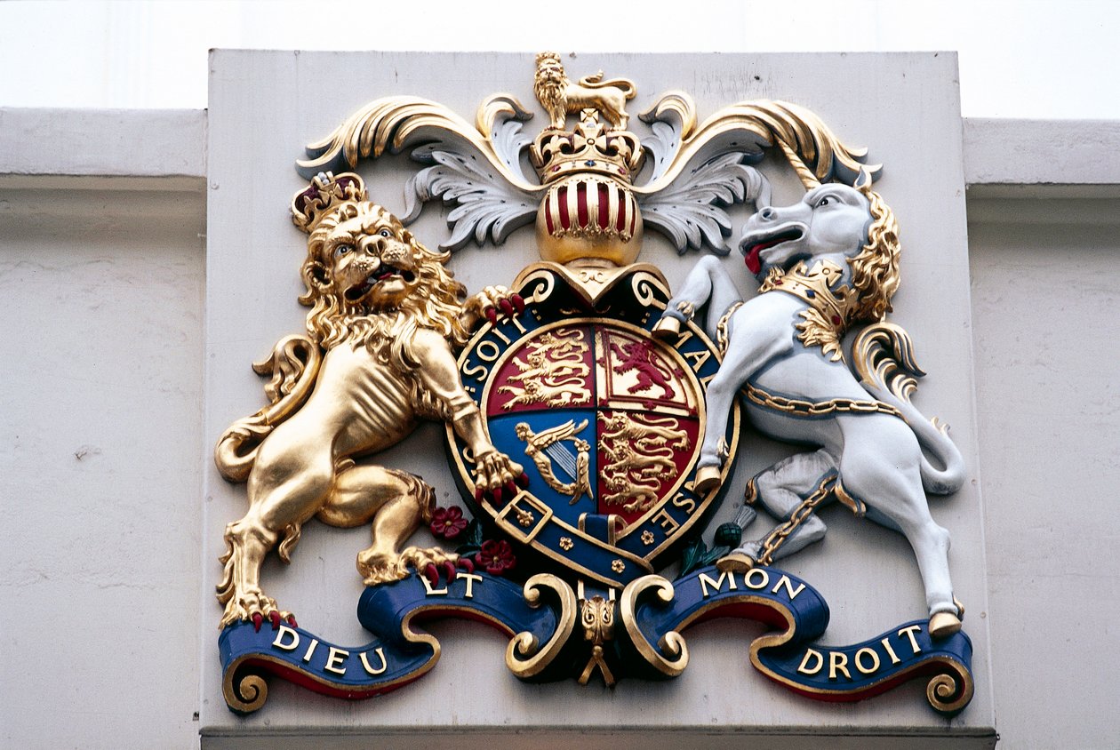 Královský erb Spojeného království, Theatre Royal, Drury Lane od Unbekannt Unbekannt