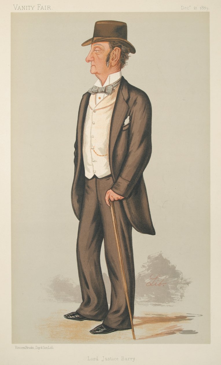 Charles Robert Barry, Vanity Fair, 1889-12-21 od Liborio Prosperi