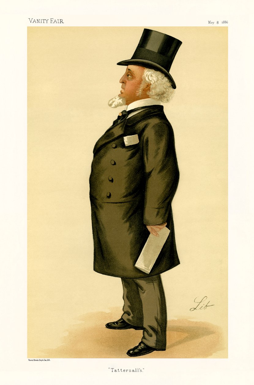 Edmund Tattersall - muotokuva seisomassa od Liborio Prosperi