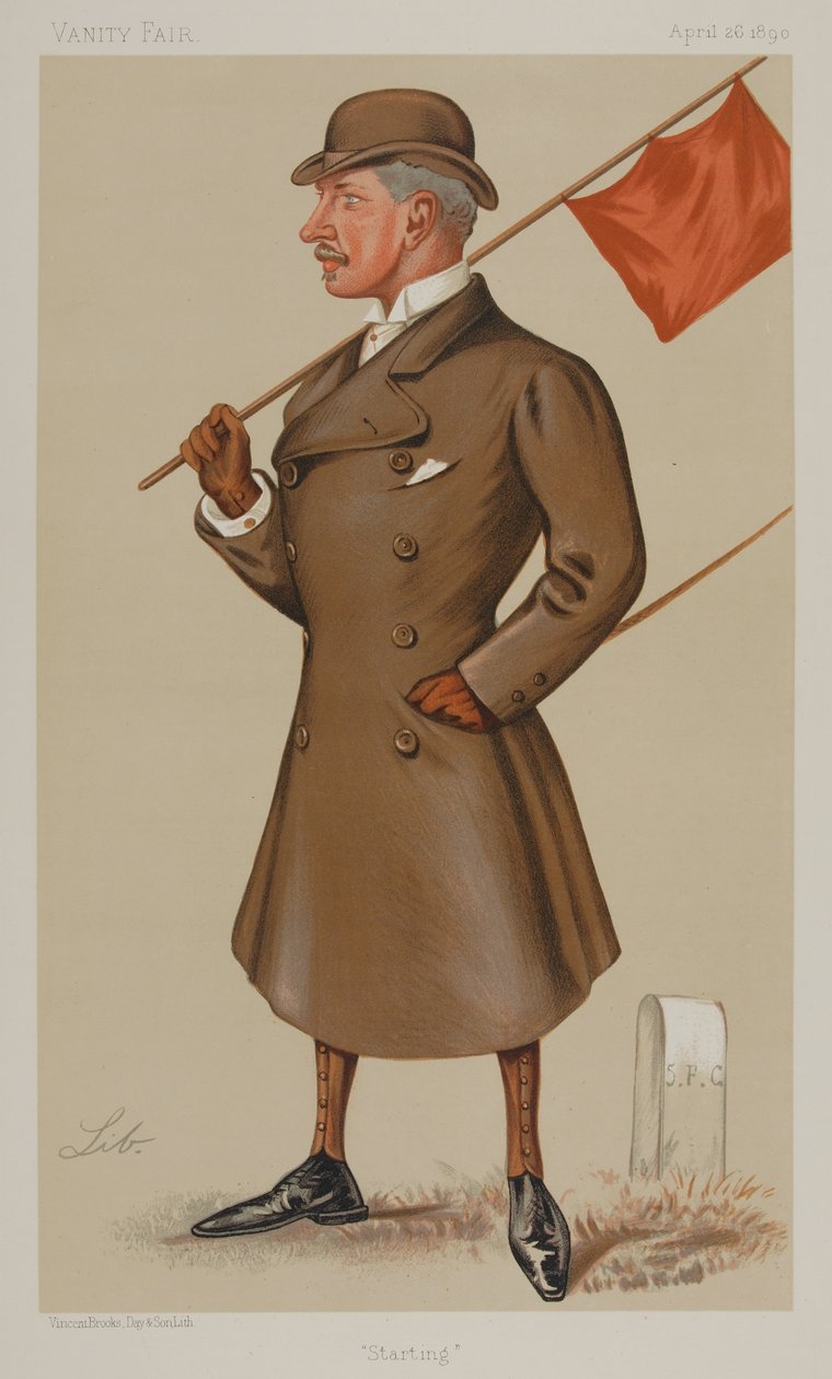 Lord Marcus Beresford, Vanity Fair, 1890-04-26 od Liborio Prosperi