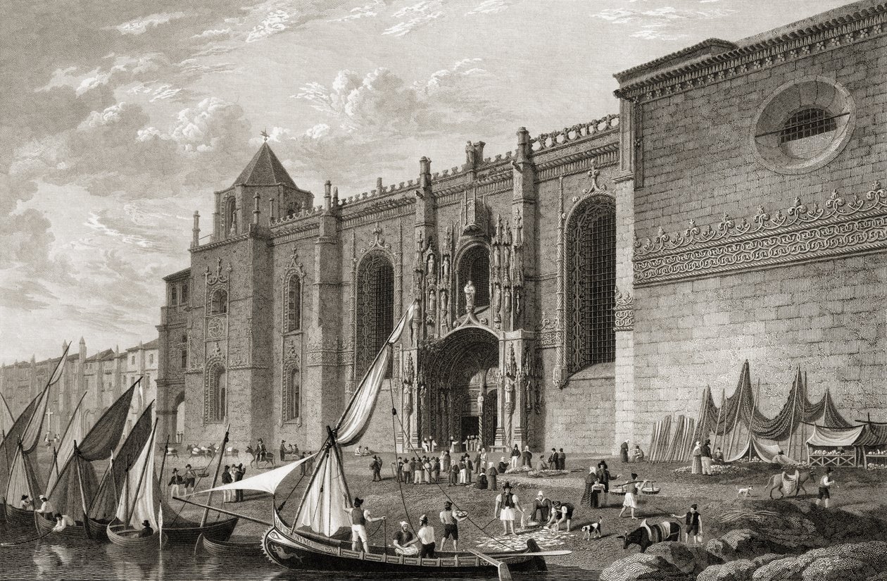 Mosteiro dos Jeronimos Belem, Lisabon, z 