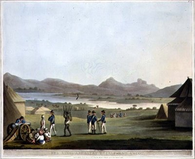 The Royal Artillery Encampment, Arcot, deska 21 z 