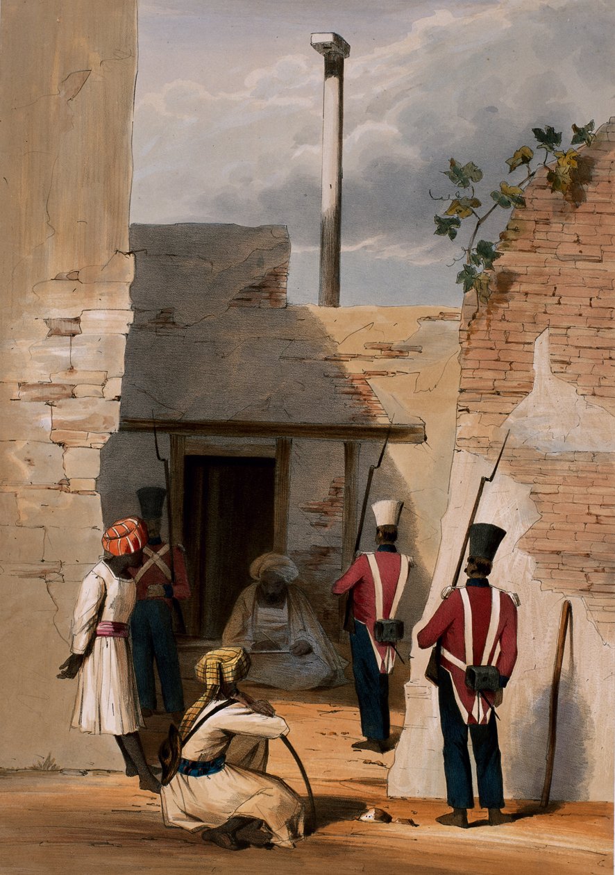 The Prison of Hadjee Khan Kakus - Cabool, z 