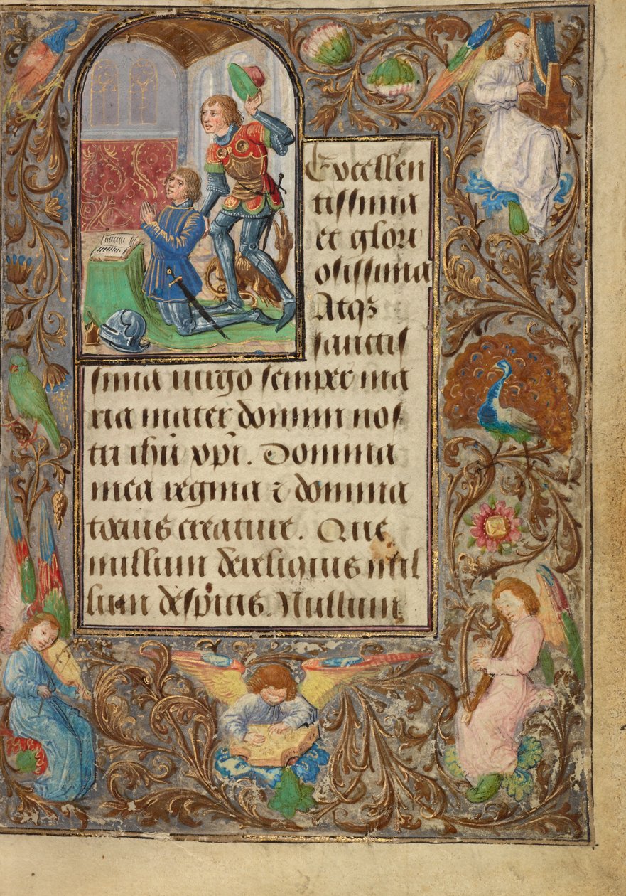 Charles the Bold Představuje Saint George od Lieven van Lathem