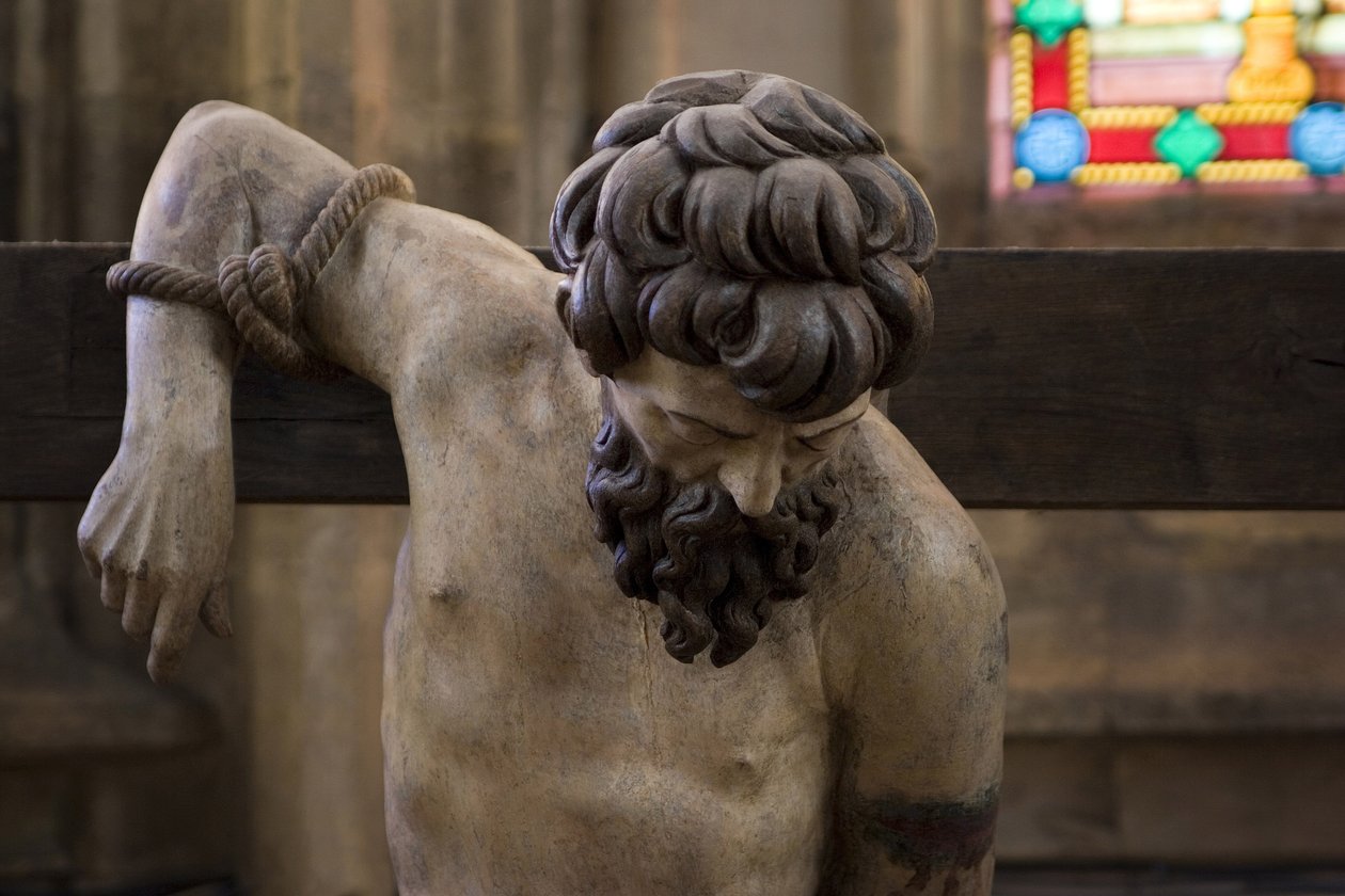 Kalvárie, detail od Ligier Richier