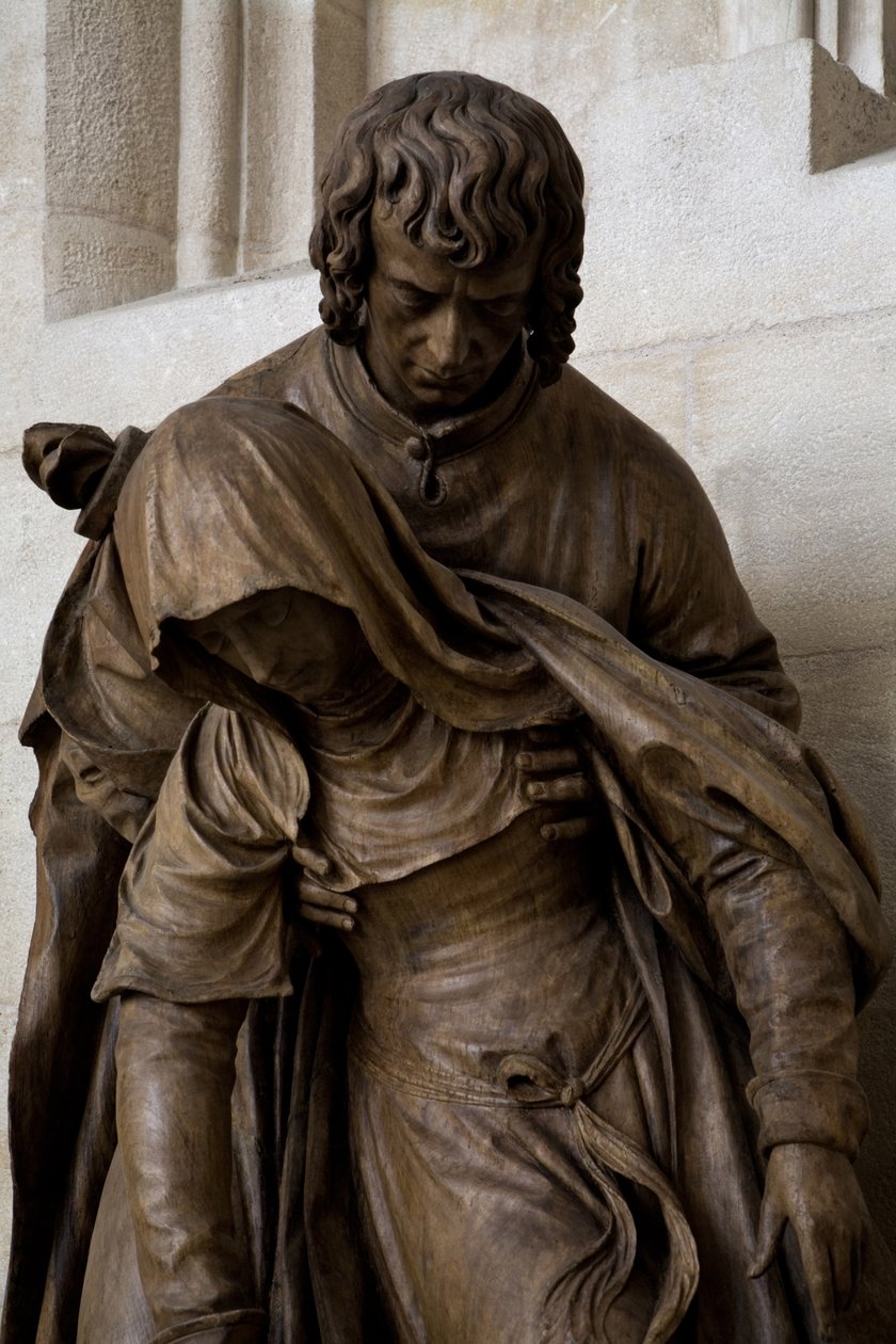 Svěcení Panny Marie, 1531 (viz také 279615 a 279616) (ořech) od Ligier Richier
