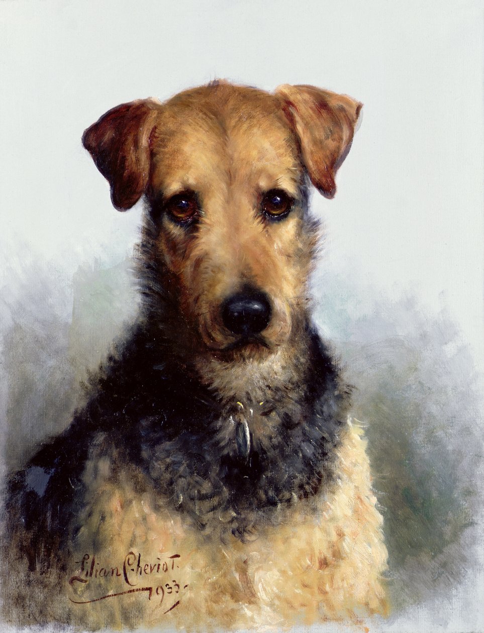 Drátěný foxteriér, 1933 od Lilian Cheviot
