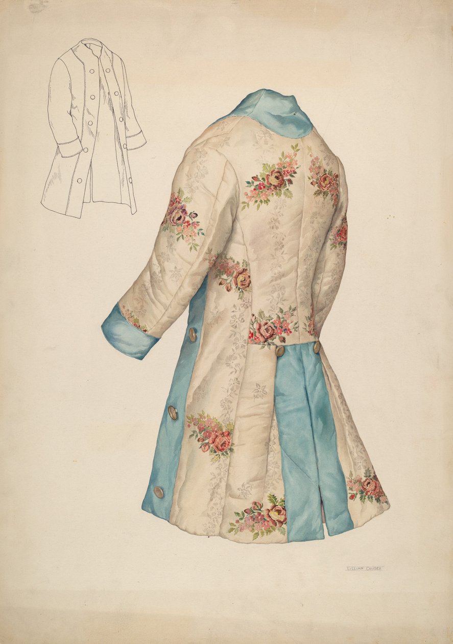 Dětský kabát, c. 1940. od Lillian Causey