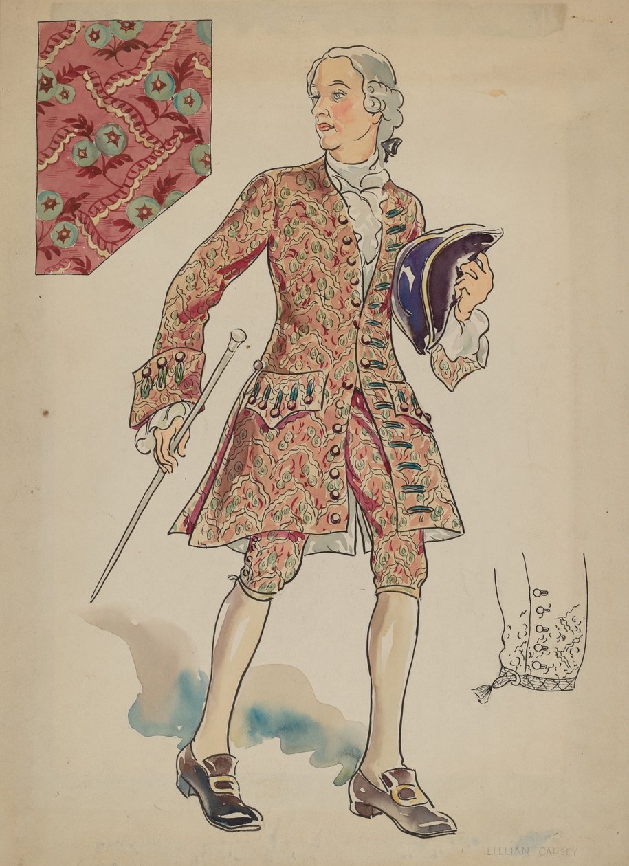 Mužský oblek, c. 1936. od Lillian Causey