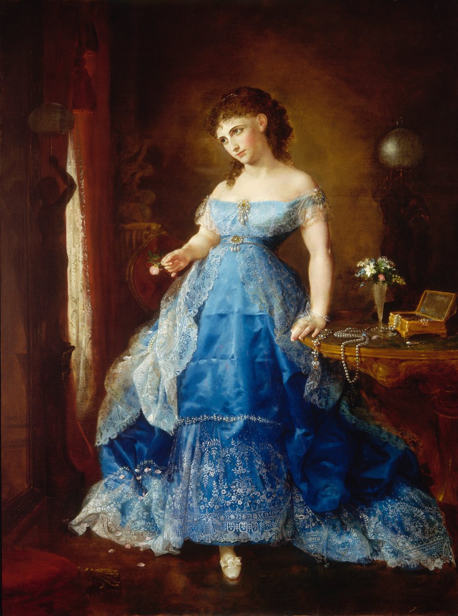 Oba musíme vyblednout, paní Fithian, 1869. od Lilly Martin Spencer