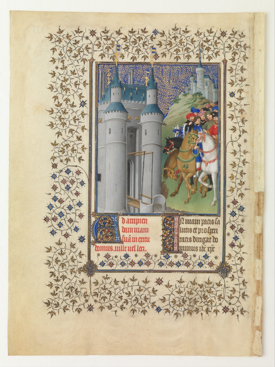 Belles Heures Jeana de France, vévody de Berry, 1412-1416 od Limbourg Brothers