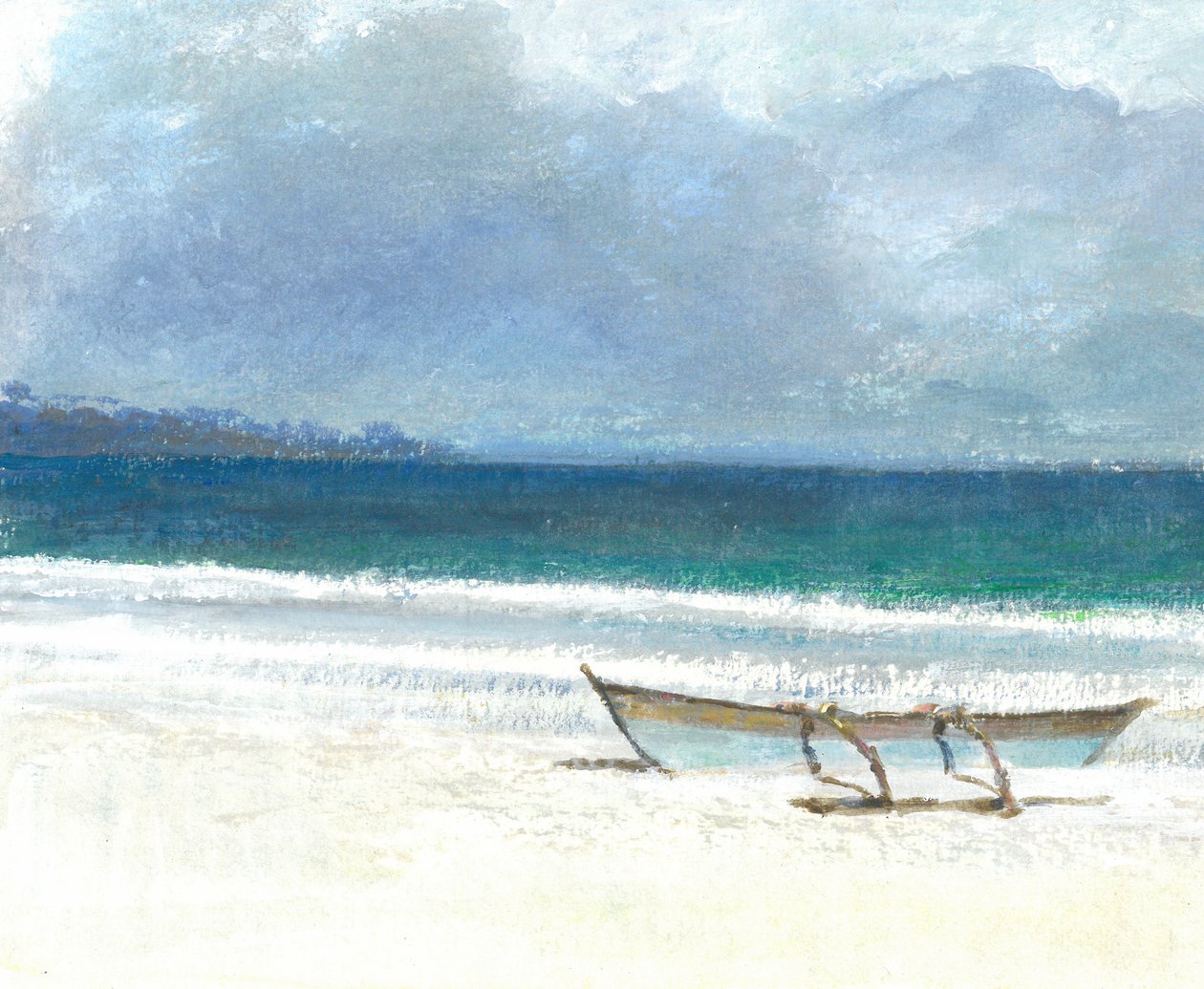 Pláž Thalassa, 2015 od Lincoln Seligman