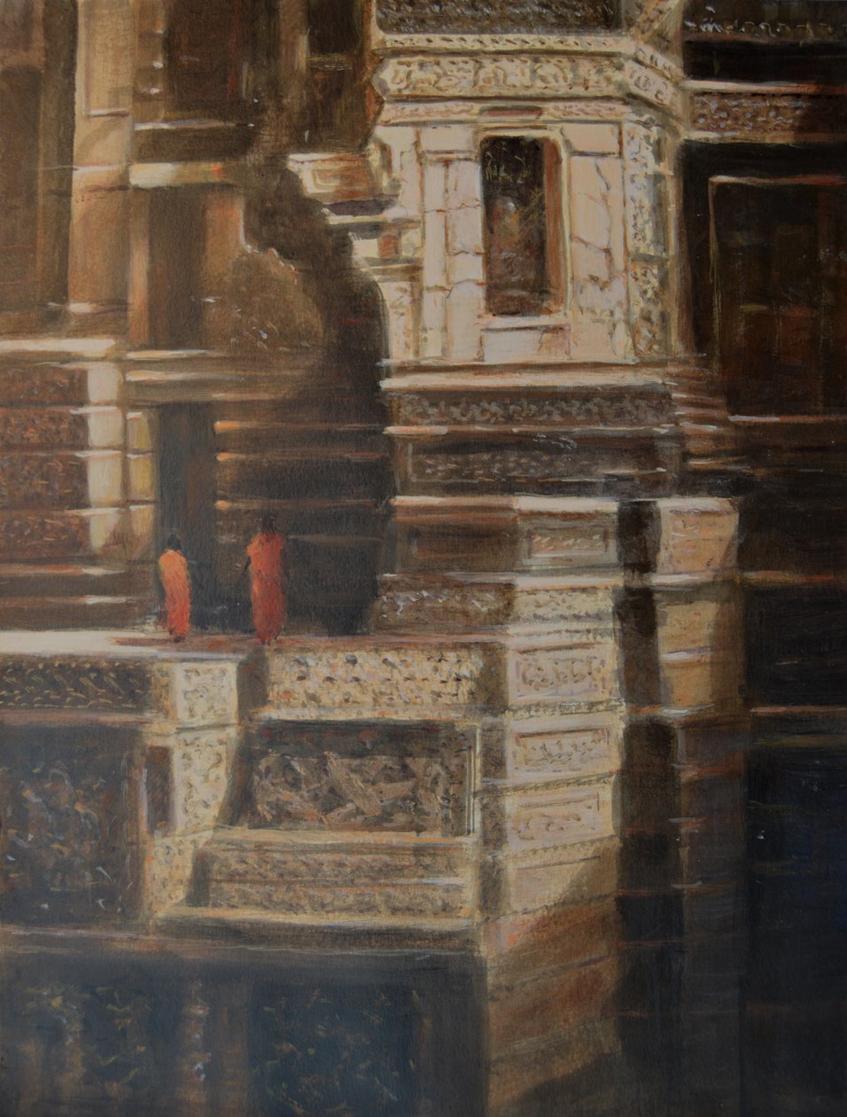 Jeskyně Ellora od Lincoln Seligman